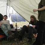 Vores lejr. David, Anders og Susanne